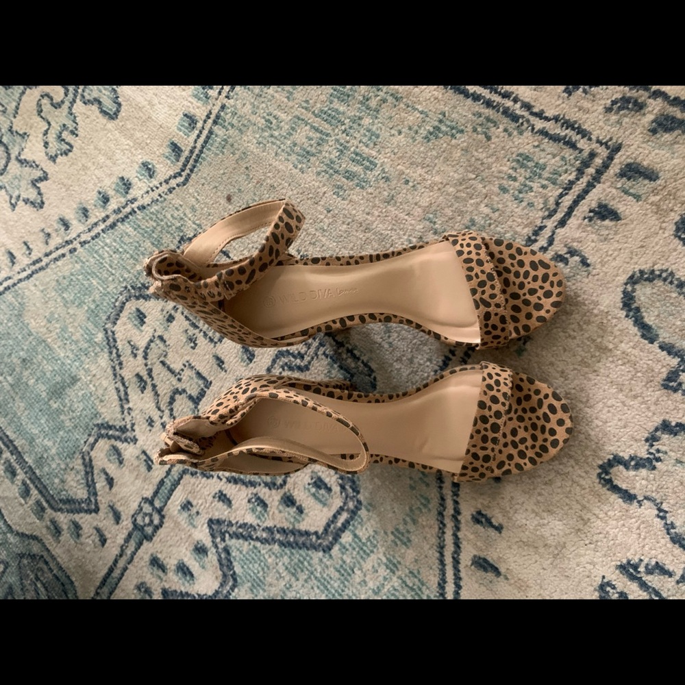 Cheetah heels